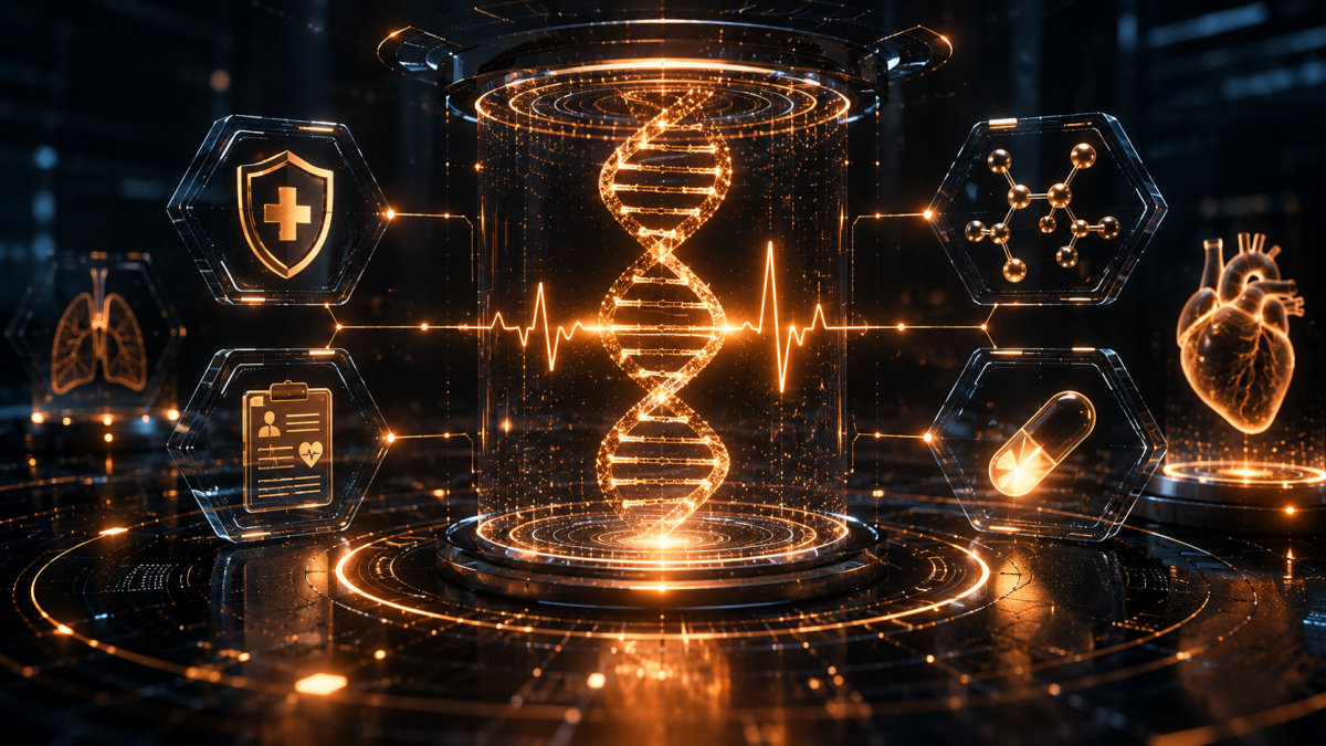 AI Telecommunications Concept